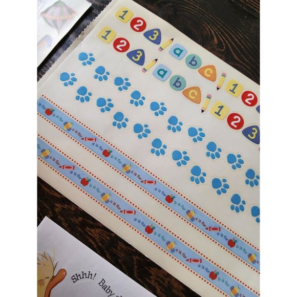 Lot of Suzy Zoo Sandylion Grossman Stickers - Baby Boy Train + - NEW RETIRED #14 - Picture 3 of 14